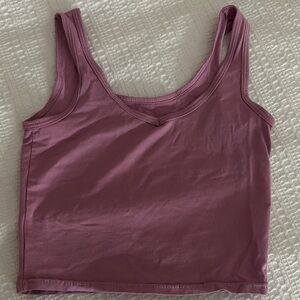 Purple tank
